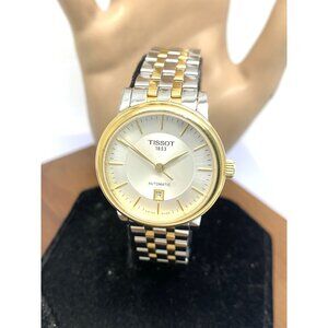 Tissot Women's Watch Swiss Automatic Two Tone Stainless Steel  T1222072203100